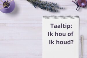 ik hou of ik houd